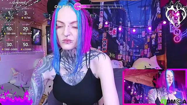 Snapshot of NekoCyber chatting on November 8, 2025, 4:56 am NekoCyber online show from November 8, 2025, 4:56 am