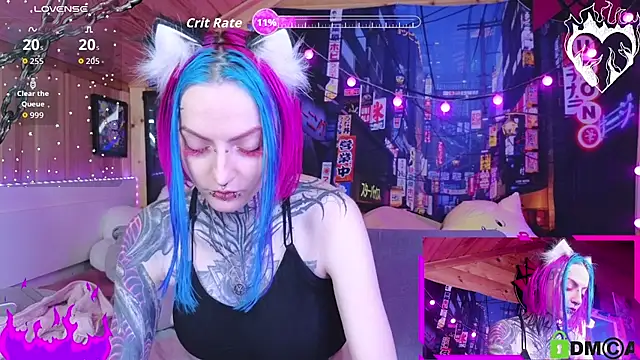 Snapshot of NekoCyber chatting on November 19, 2025, 5:29 am NekoCyber online show from November 19, 2025, 5:29 am