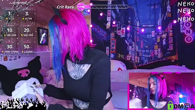 NekoCyber online show from April 12, 2026, 5:01 am