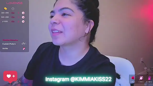 kimmiakiss22 online show from January 27, 2025, 11:54 pm