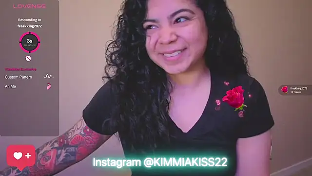 kimmiakiss22 online show from February 1, 2025, 8:26 pm