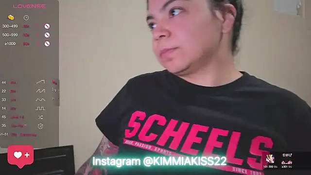 kimmiakiss22 online show from February 5, 2025, 10:44 pm