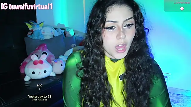 Snapshot of TuWaifuVirtual1 chatting on October 7, 2025, 12:19 am TuWaifuVirtual1 online show from October 7, 2025, 12:19 am