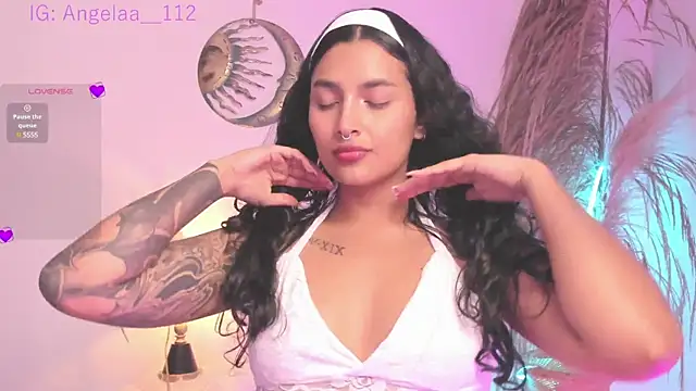 Snapshot of Anngel_1 chatting on March 17, 2025, 12:52 am Anngel 1 online show from March 17, 2025, 12:52 am