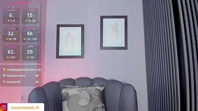 Snapshot of LauraAristizabal chatting on January 29, 2025, 7:53 pm LauraAristizabal online show from January 29, 2025, 7:53 pm