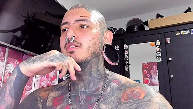 DEATHINK666XX online show from December 8, 2024, 6:50 pm