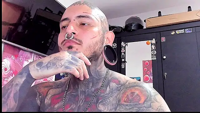 DEATHINK666XX online show from January 17, 2025, 6:54 pm