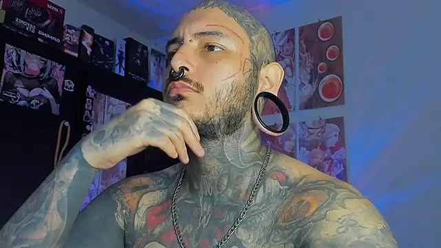 DEATHINK666XX online show from October 12, 2025, 5:56 pm