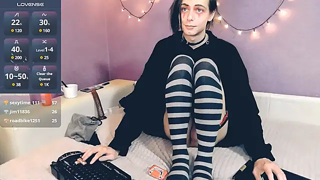 Littlepinkcat online show from February 2, 2025, 1:34 am