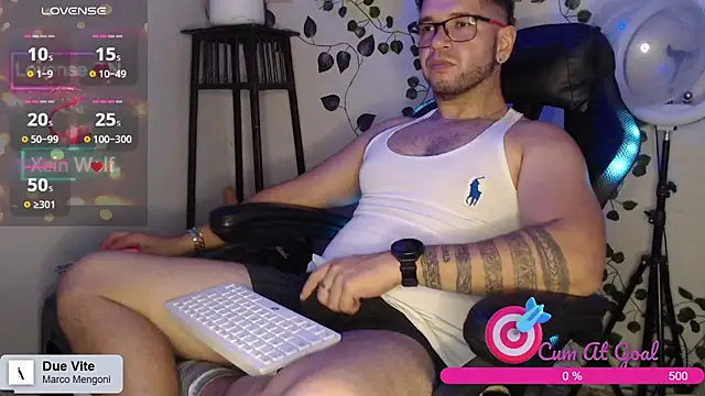 Xein WoIf online show from November 23, 2025, 2:22 am