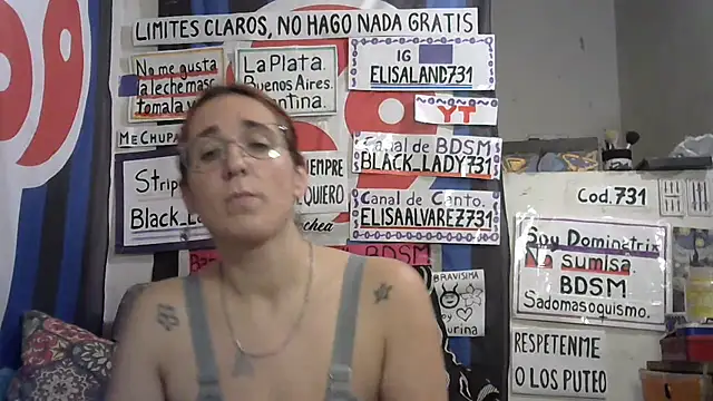 black lady731 online show from June 12, 2026, 2:54 am