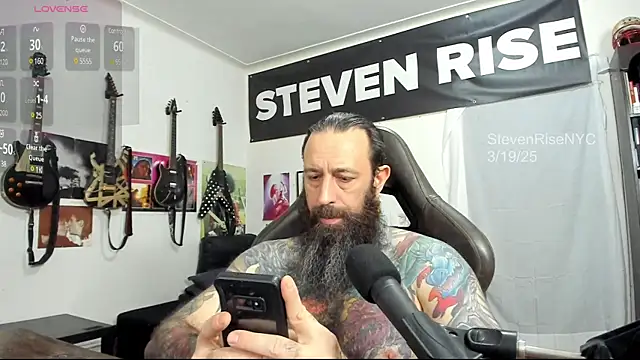 StevenRiseNYC online show from March 20, 2025, 2:40 am
