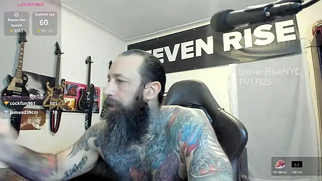 StevenRiseNYC online show from November 18, 2025, 1:55 am