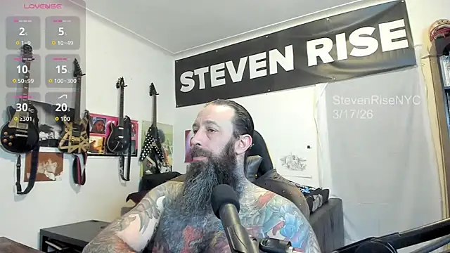 StevenRiseNYC online show from March 17, 2026, 12:30 pm