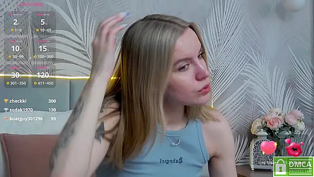 AmaliaBell online show from December 9, 2024, 7:39 pm
